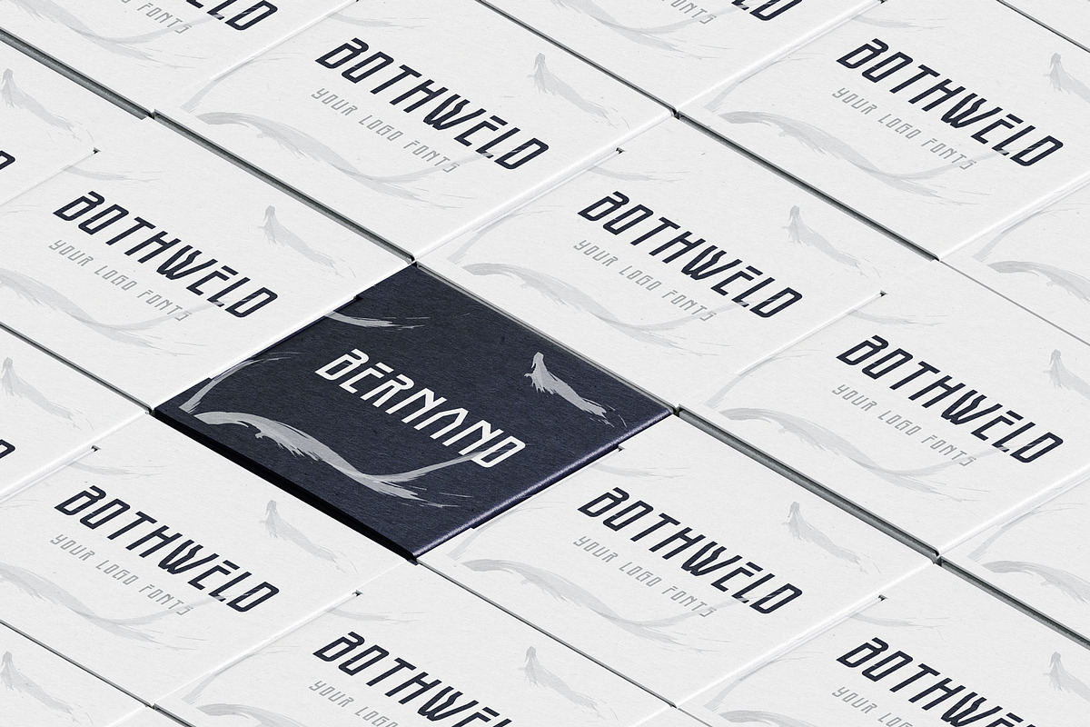 Bothweld Typeface, a Sans Serif Font by Izalsye (Photo 3 of 9)