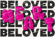 Raspberry Vine - 3D SVG Font, a Symbol Font by Prioritype Co (Thumbnail 2 of 6)