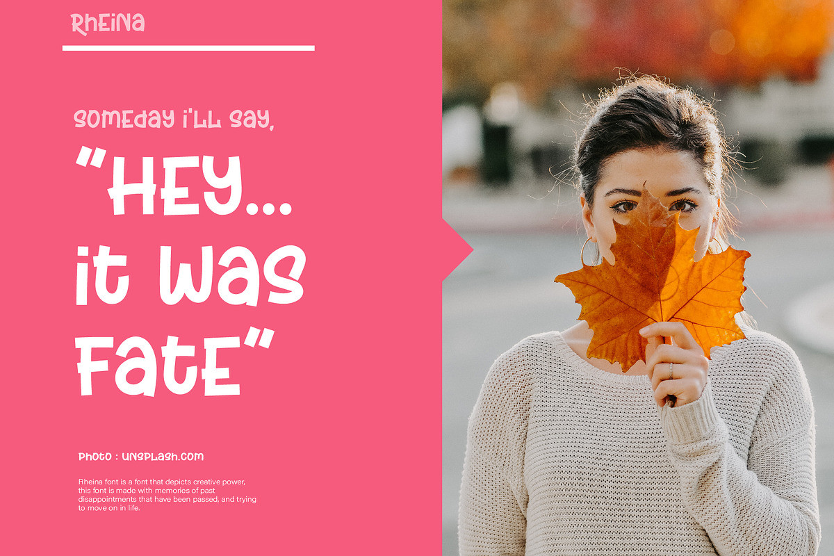 Rheina Font, a Font by Phoenix Dungeon (Photo 4 of 9)