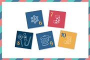 Christmas Advent Calendar Vector, a Card Template by AnnaViolet_store (Thumbnail 6 of 12)