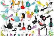 Cats pattern, a Pattern Graphic by Lineli (Thumbnail 2 of 9)