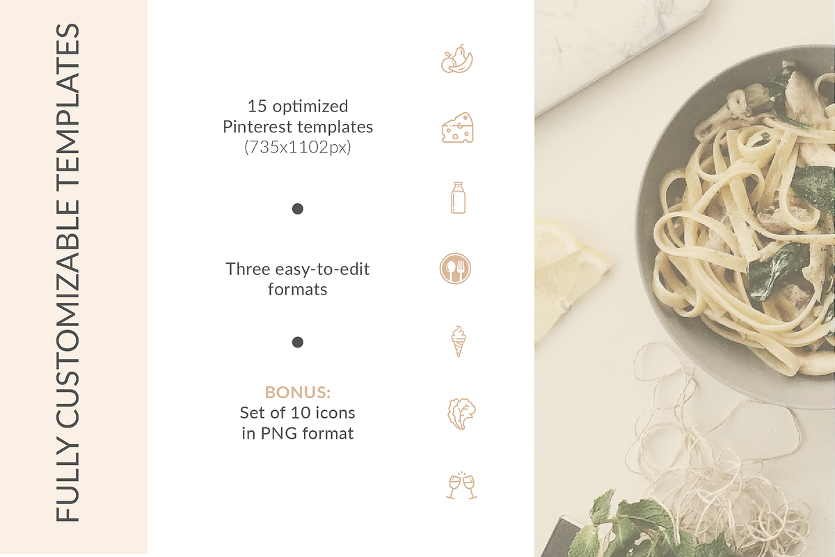 15 DIY Canva Pinterest Templates, a Social Media Template by Just Arpi Design Agency (Photo 2 of 6)