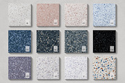 38 natural stone TERRAZZO patterns, a Pattern Graphic by Best Pattern Shop (Thumbnail 4 of 14)