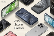 iPhone PRO 15 Mockup Collection, an iPhone Mockup by Mocku (Thumbnail 4 of 14)