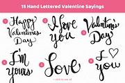 Valentine Text and Quote Overlays, an Illustration by Porter Fig (Thumbnail 3 of 4)