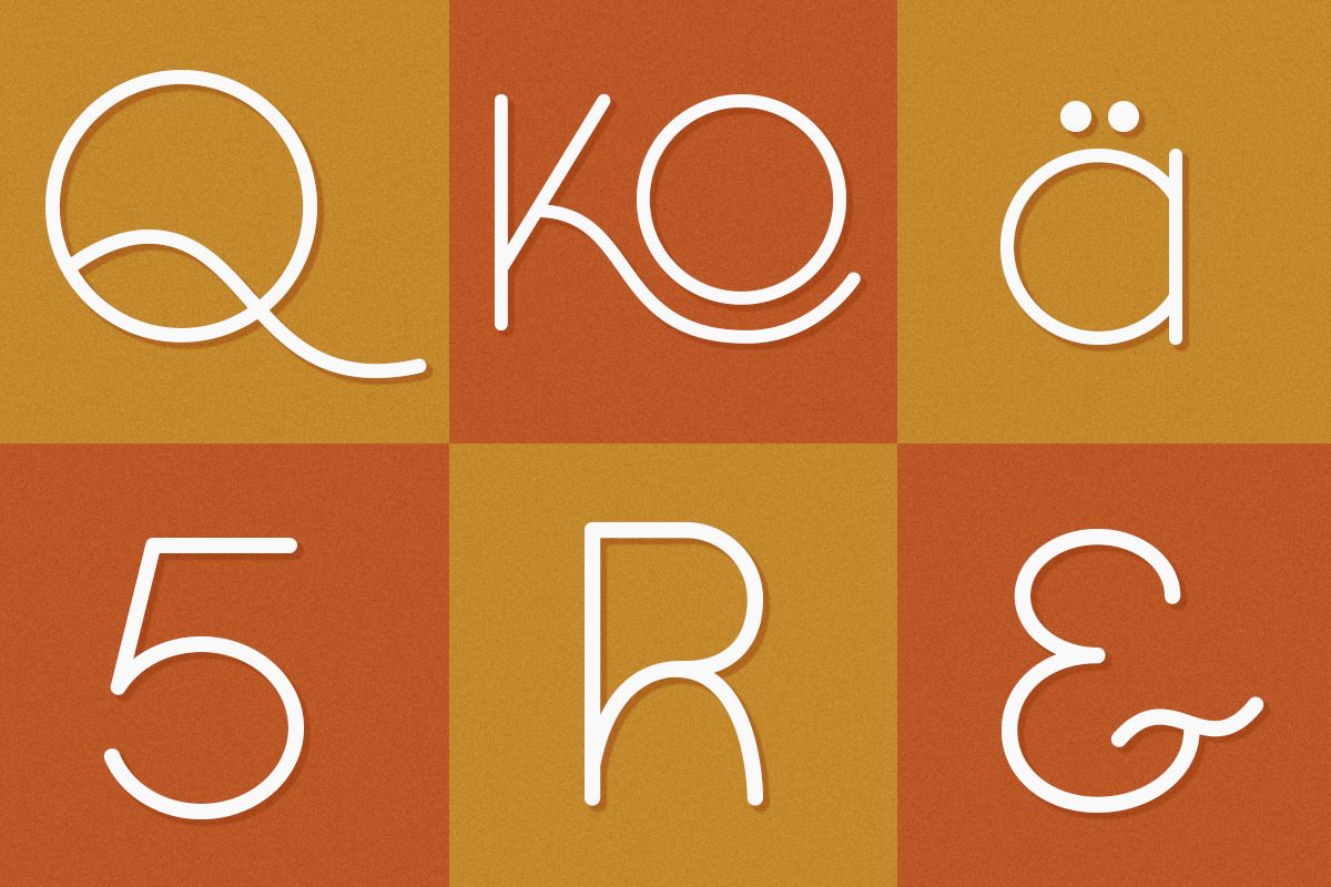 Aura | Round Sans Serif, a Sans Serif Font by Pentagonistudio (Photo 8 of 10)