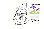 KATIKA Watercolor Brush, a Brushes & More by tika.ardianti (Thumbnail 5 of 10)