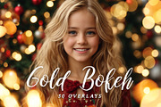 Gold Bokeh Overlays, an Object Graphic by DreamyOverlay (Thumbnail 1 of 4)