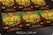 Pumpkin Night Halloween Flyer, a Flyer Template by regalDRAW (Thumbnail 3 of 3)