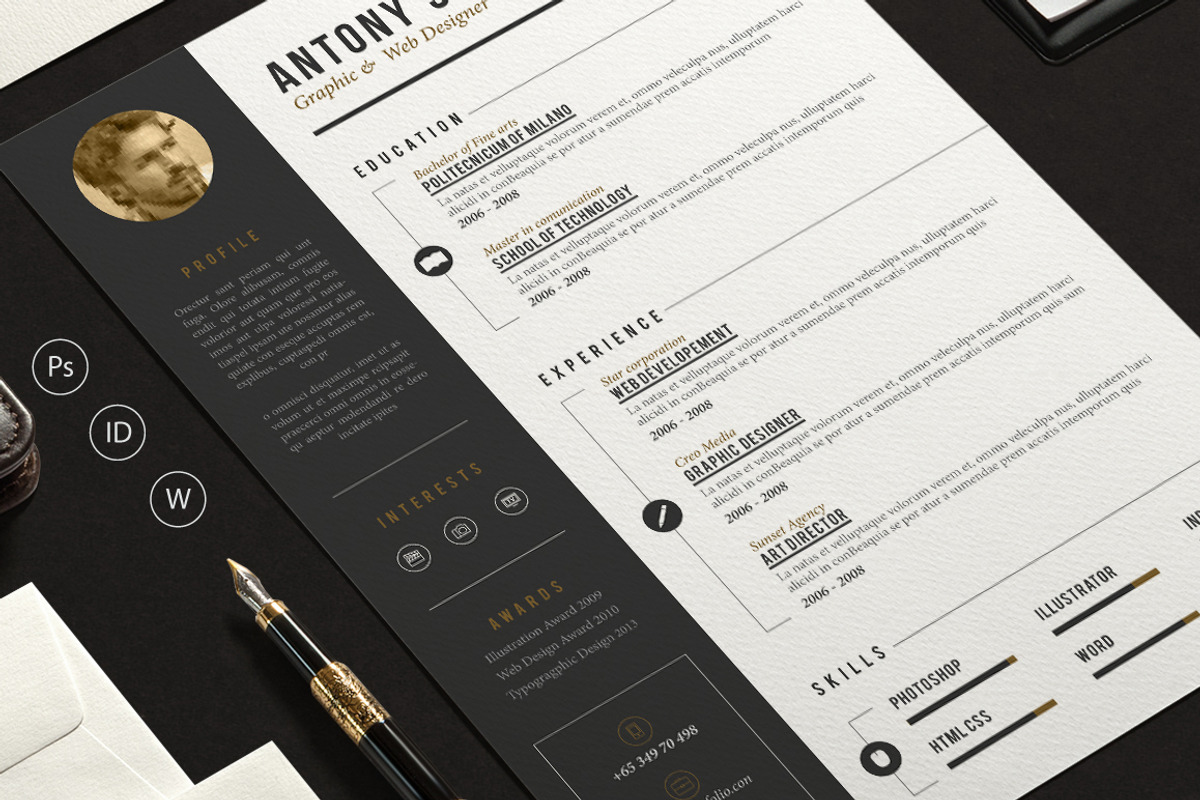 Pro Resume, a Resume Template by sz81 (Photo 1 of 4)