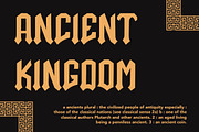 Talisman Warrior, a Blackletter Font by HATFSTUDIO (Thumbnail 2 of 8)