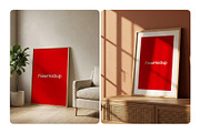 Modern Frame Mockup Bundle Vol 1, a Household Mockup by MockupShelf (Thumbnail 5 of 6)