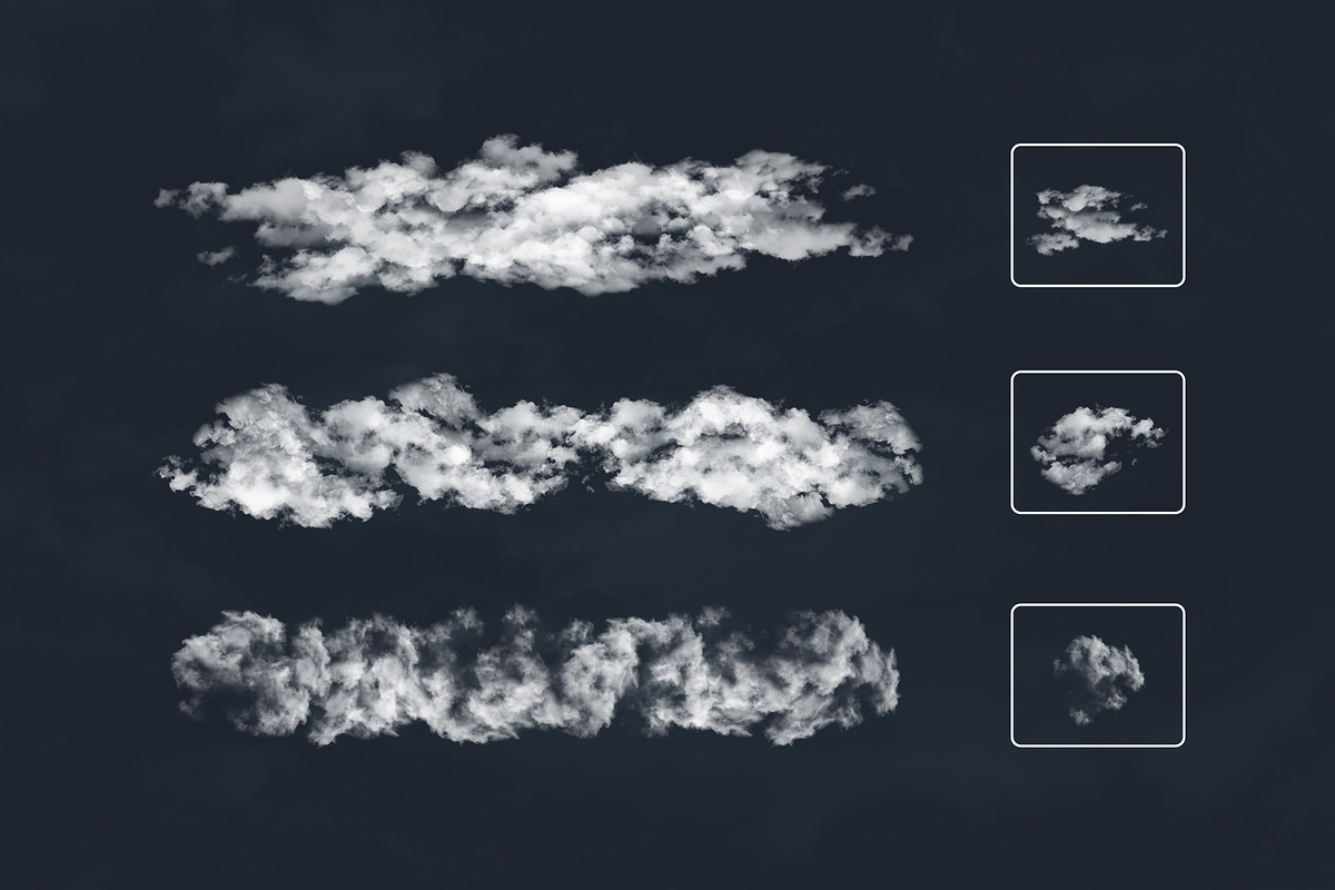 Stormy clouds Brushes, a Brush Add-On by Mohamed Saber (Photo 4 of 6)