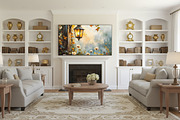 Autumn Lantern Oil Painting, a Background Graphic by Floraphoria (Thumbnail 13 of 15)