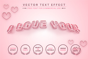 Valentine's Day - Editable Text