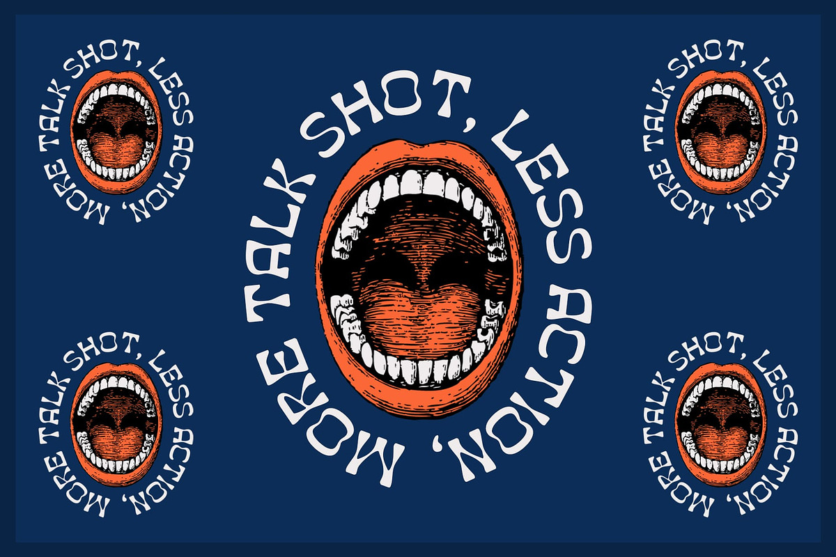 Caplosy Blur, a Sans Serif Font by Craft Supply Co. (Photo 3 of 8)