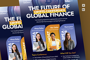 Crypto Conference Flyer, a Flyer Template by MMPixelCraft (Thumbnail 2 of 4)