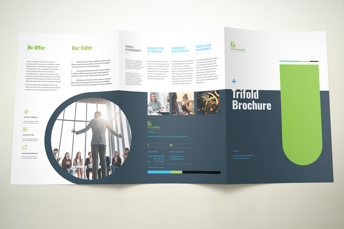 Trifold Business Brochure, a Brochure Template by Elite_Standard (Photo 6 of 7)