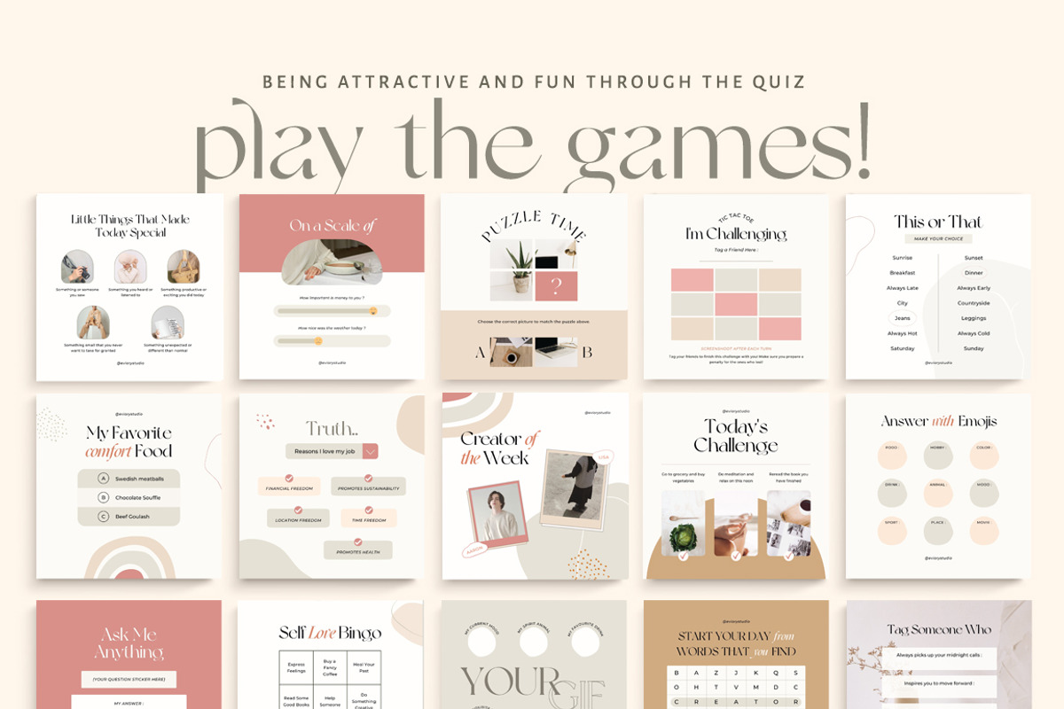 SALE Insta Ladypreneur Coach CANVA, a Social Media Template by Eviory (Photo 8 of 36)