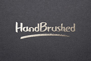 HandBrushed Font, a Script Font by Bogdan Casota (Thumbnail 6 of 6)