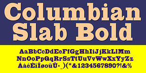 Columbian Slab