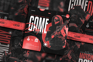 Esports Social media template design, a Social Media Template by Tanmoy Topu