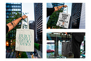 Tote Bag Urban MockUps, a Merchandise Mockup by Dikarte.Store (Thumbnail 6 of 9)
