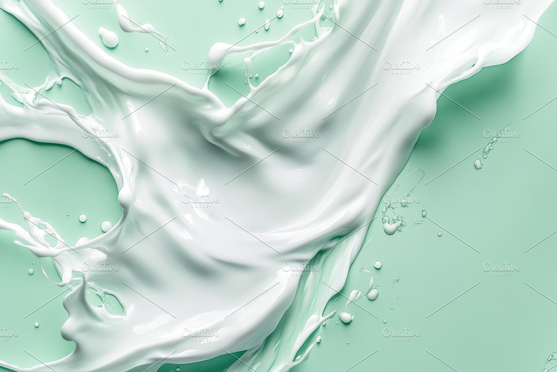 White liquid splashes and swirls on, a Photo by Iftikhar Alam