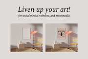 Poster Frame Mockup AMELIA, a Print Template by Bonumo (Thumbnail 4 of 15)