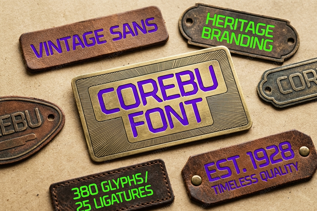 Corebu | Elegant Modern Serif Typefa, a Serif Font by Astuti Studio (Photo 9 of 25)