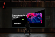 Exterior Digital Screen Mockup, an Advertising Mockup by GearShift (Thumbnail 2 of 5)