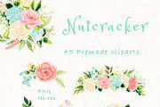Nutcracker Christmas clipart, a Decorative Illustration by heyiamalice (Thumbnail 2 of 13)