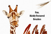 Crafty Crayon for Procreate, a Brush Add-On by Sofydoll Designs (Thumbnail 3 of 7)