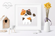 Cardstock ideas / Cat Cricut / Cat, an Animal Illustration by Luba Vega (Thumbnail 2 of 3)