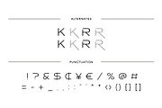 Synthra - A Modern Futuristic Font, a Sans Serif Font by Almeera Std (Thumbnail 3 of 10)