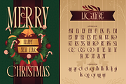 Santastic - Elegant Christmas Serif, a Serif Font by Burntilldead (Thumbnail 5 of 12)