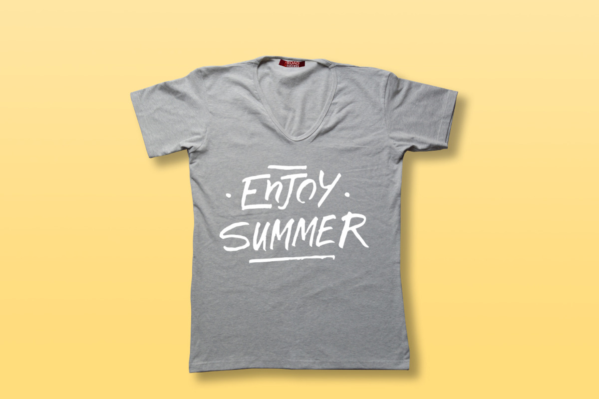 Hello Summer Lettering, a Seasonal Illustration by Finevector (Photo 6 of 9)