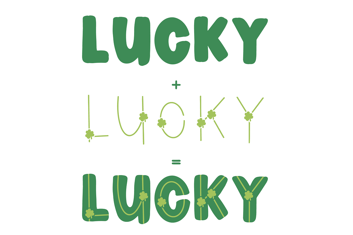 Shamrocker - Font Family preview 5