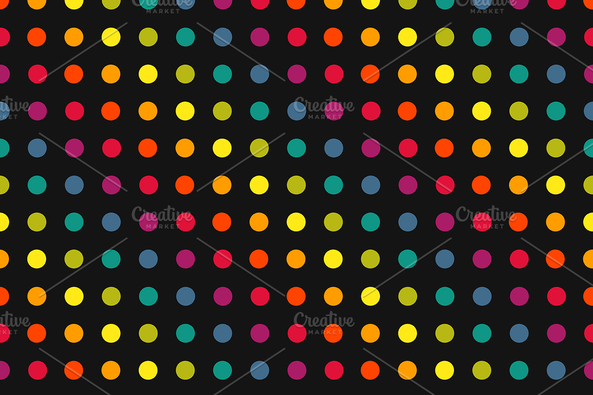 Rainbow geometric patterns, a Pattern Graphic by IreneArt illustrations (Photo 12 of 13)
