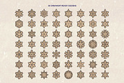 Snowflake SVG Bundle Ornaments Vol 2, an Object Graphic by Seaquint (Thumbnail 5 of 8)