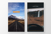 Iceland Instagram Story Templates, a Social Media Template by Hamilton. (Thumbnail 7 of 9)