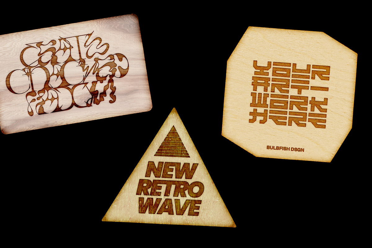 Wooden Badge Generator, a Product Mockup by BULBFISH (Photo 8 of 10)