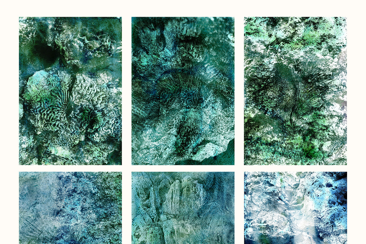 Ocean watercolor textures background, a Texture Graphic by Yuliya Derbisheva (Photo 4 of 12)