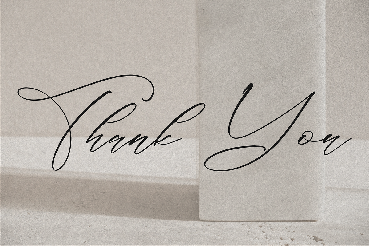 Classthy Theriond Chic Calligraphy, a Script Font by Storytype Studio (Photo 15 of 15)