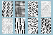 50 hand drawn pattern kit., a Texture Illustration by redstudio (Thumbnail 3 of 11)