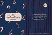 Hand-Painted Christmas Backgrounds, a Background Graphic by Madiwaso (Thumbnail 10 of 15)