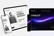Tablet Device Mockup Collection, an iPad Mockup by graphypix (Thumbnail 4 of 14)