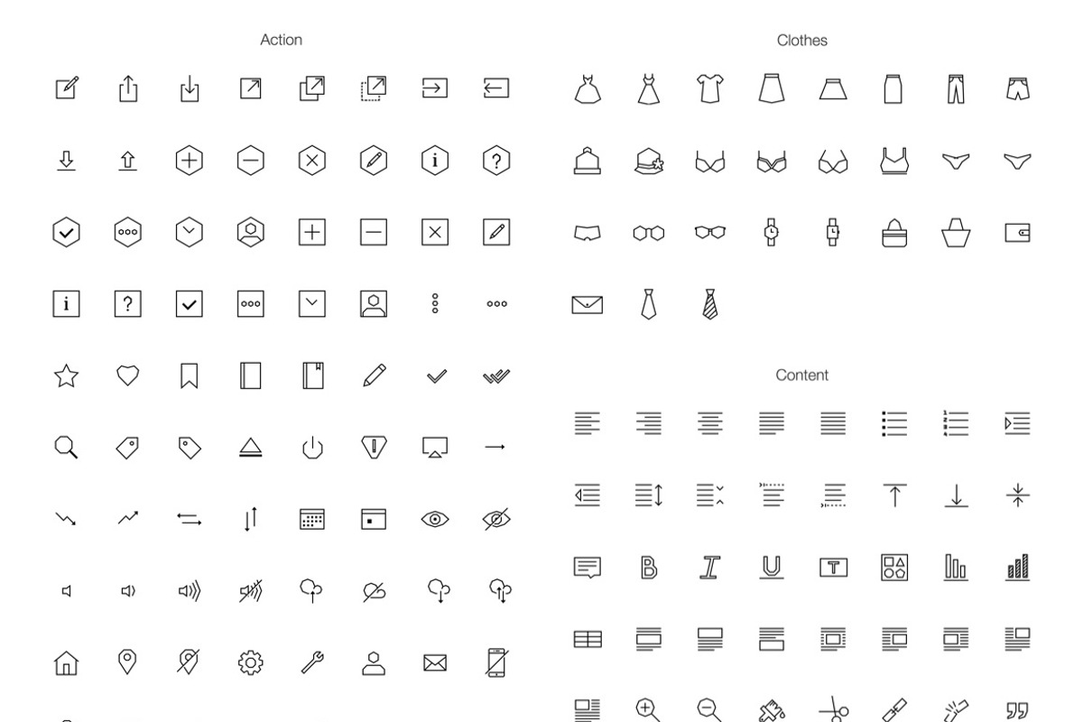 Angular- 1400 icons, an Outline Icon by Xinh Studio (Photo 3 of 3)