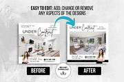 Under Contract Instagram Posts Canva, a Social Media Template by CreativeVinesStore (Thumbnail 5 of 6)