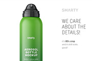 Matte aerosol bottle mockup, a Packaging Mockup by Smarty Mockups (Thumbnail 4 of 5)